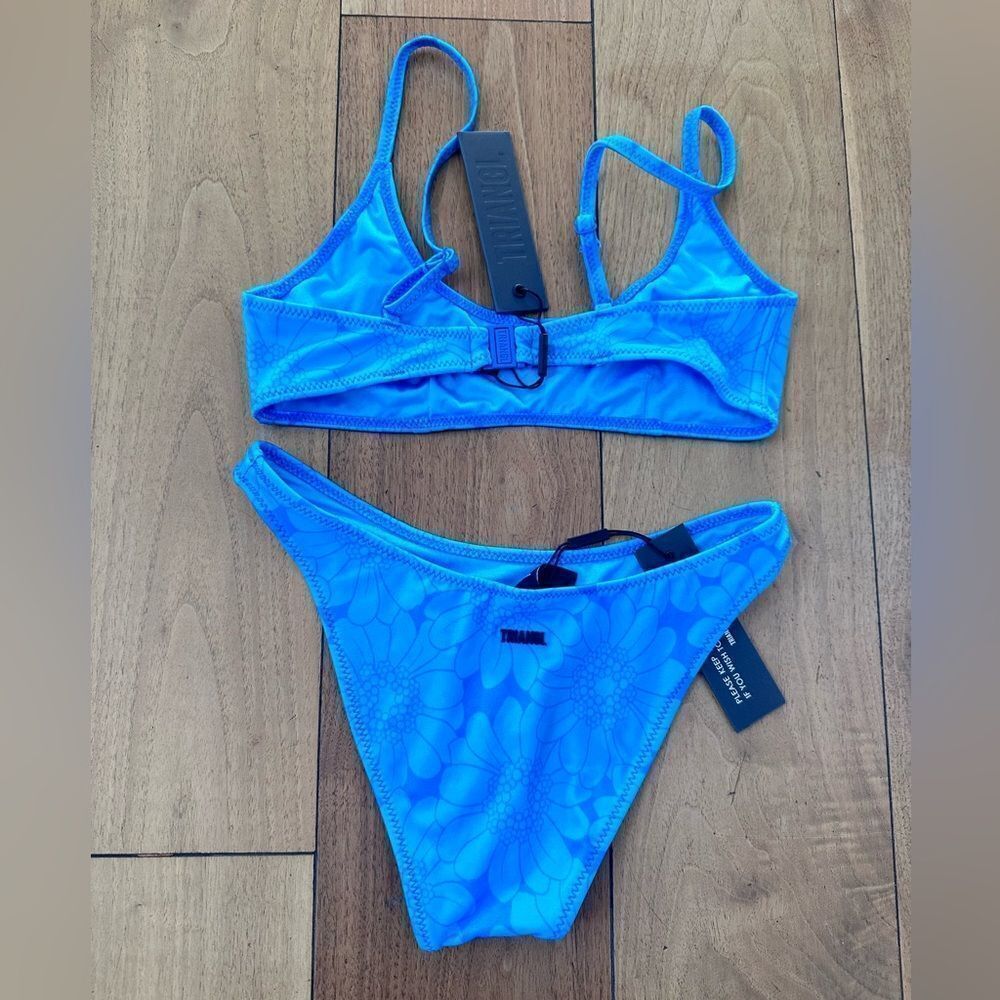 TRIANGL CHEEKY RINA - OCEAN FLORAL NO BAG NEW WITH TAGS - Picture 4 of 9